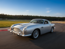 Aston Martin Driving