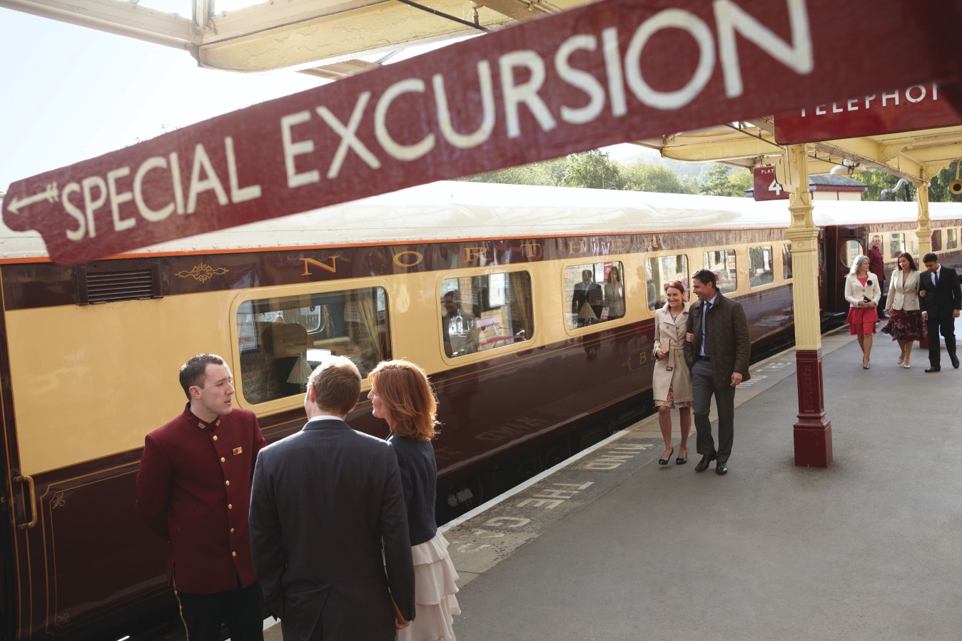 Luxury train UK Day Trips 2023 / 2024